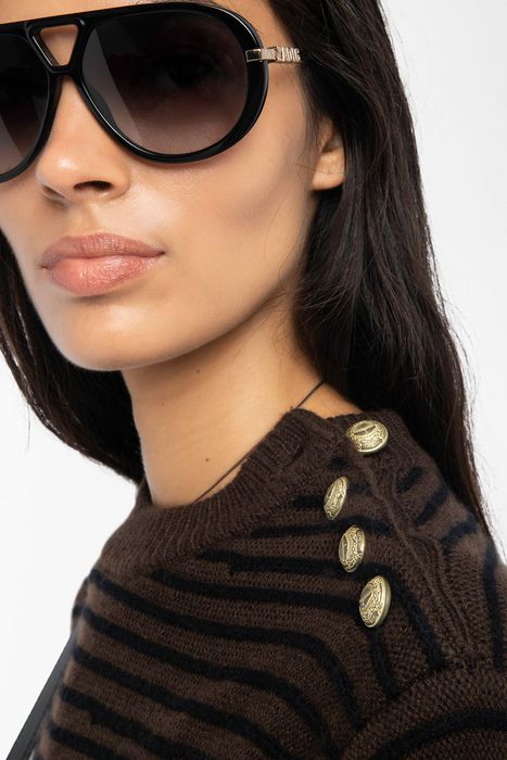 Spiky Stripe Sweater
